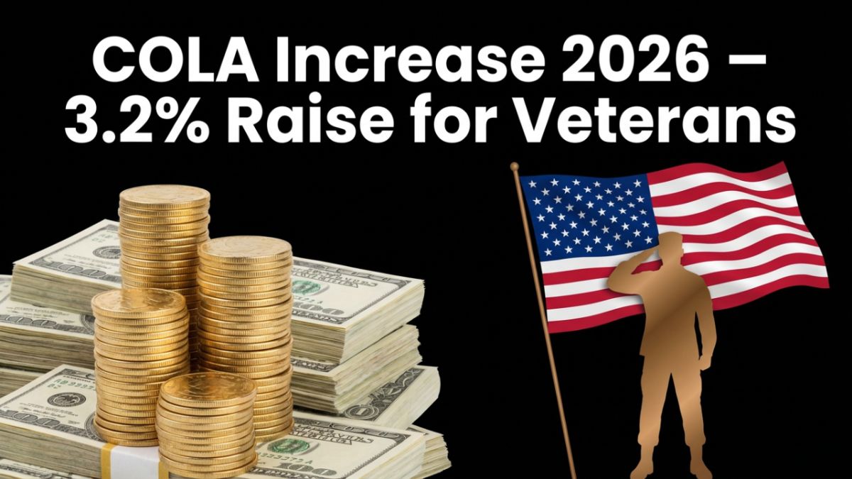 Aumento del COLA para veteranos en 2026: Se anuncia un aumento del 3,2%, consulte las nuevas tarifas y fechas de pago.