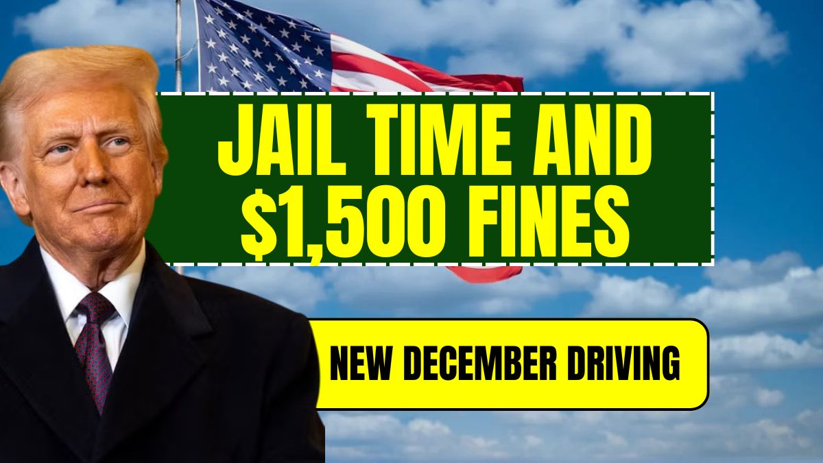 New December Driving Law in All 50 U.S. States — Jail Time and $1,500 Fines for this Violation