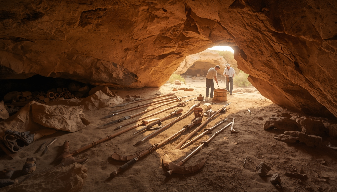 A 6,000-Year-Old Weapons Cache Discovered in Texas Stuns Archaeologists