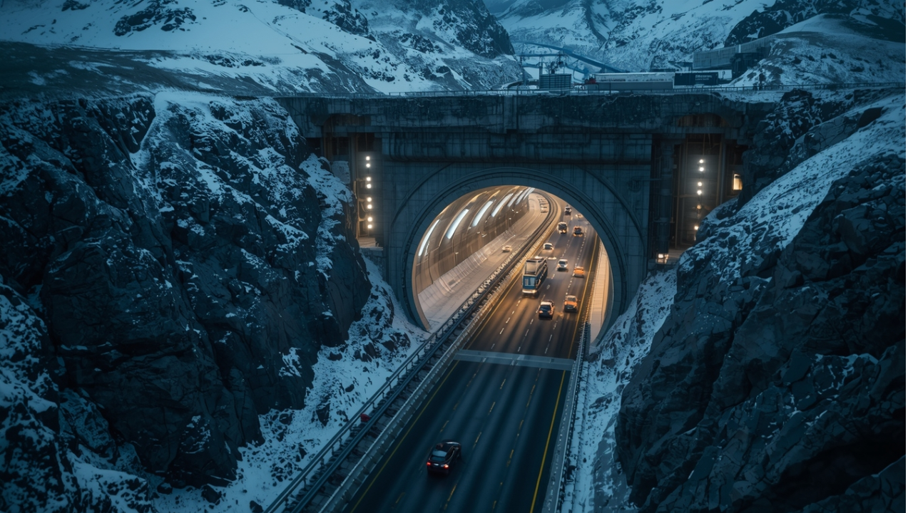 China Breaks Engineering Records with 22.13-Kilometer Highway Tunnel Beneath Tian Shan Mountains