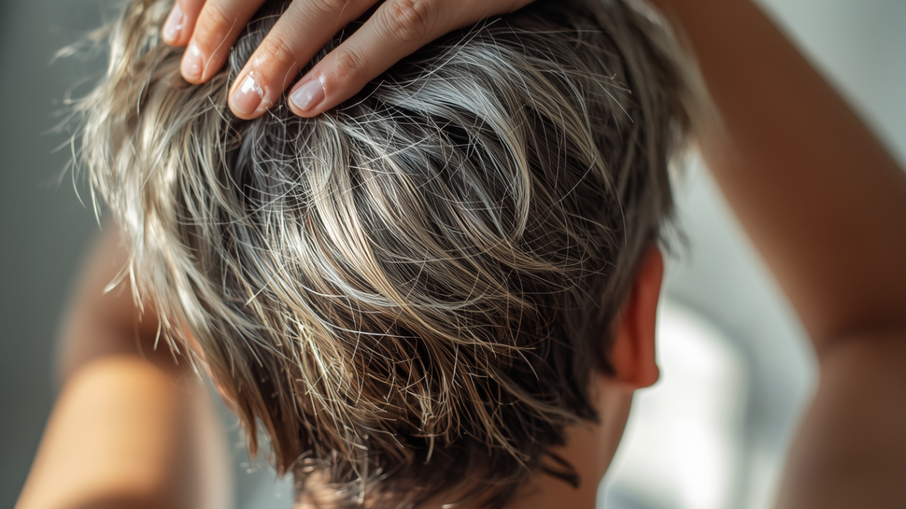 Grey Hair Can Regain a Softer Natural Tone with This Simple Conditioner Add-In Trick