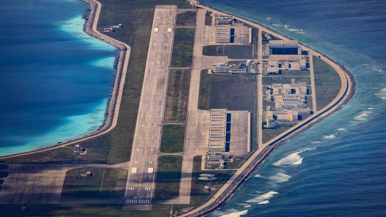 How China Used Massive Concrete Landfills to Turn Reefs into Military Outposts