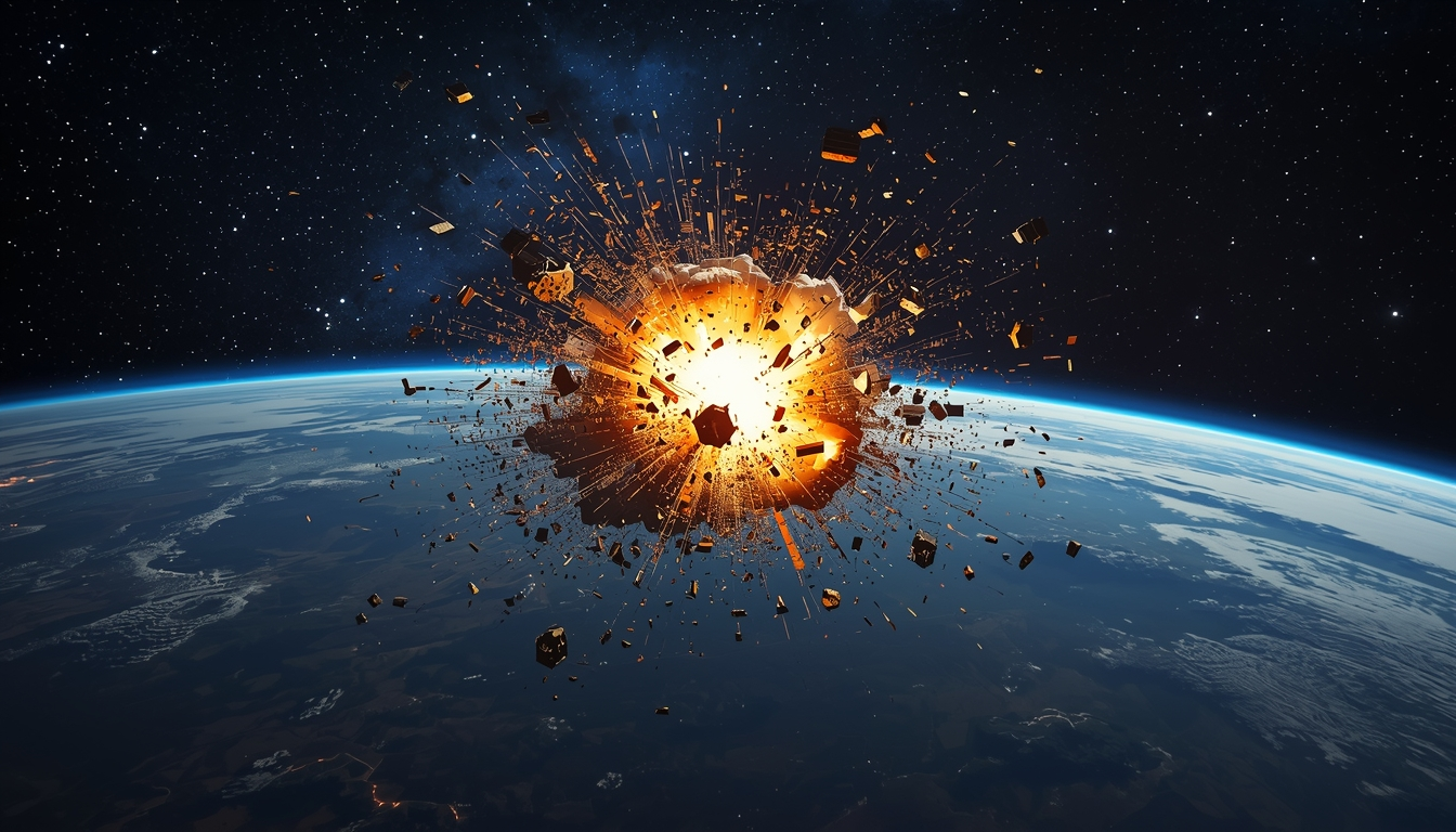 Russia Satellite Explosion in Orbit: A Growing Space Debris Threat