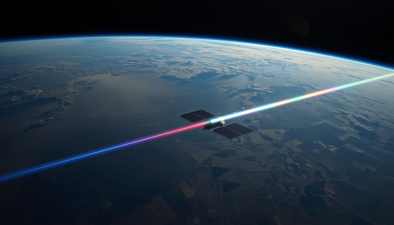 They Tried to Photograph Earth — But Captured Starlink Instead