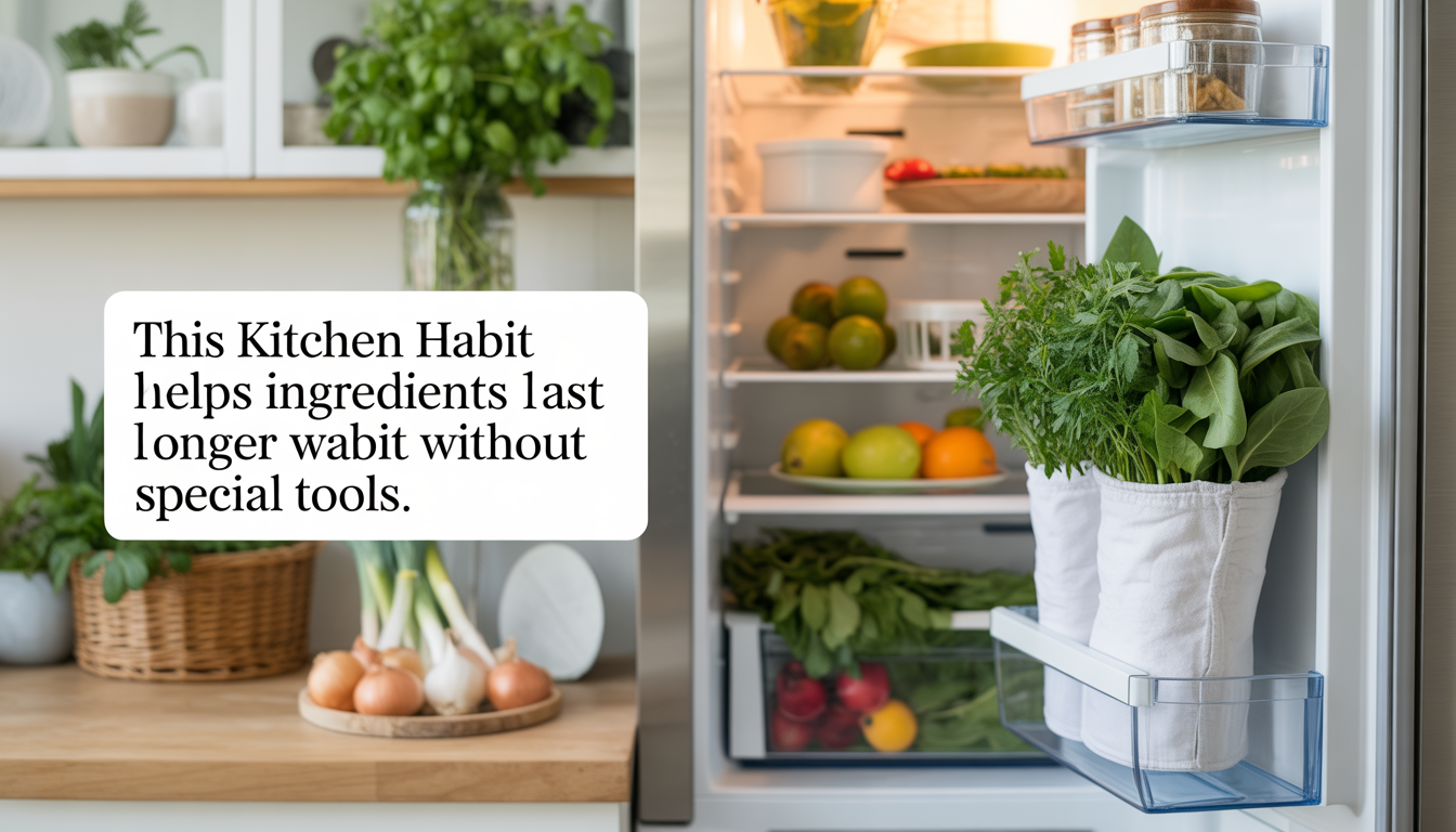 This Kitchen Habit Helps Ingredients Last Longer Without Special Tools